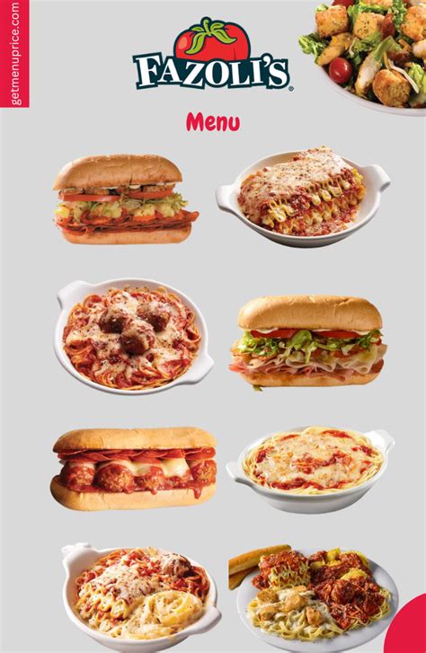 fazolis.com|fazoli's menu with pictures.